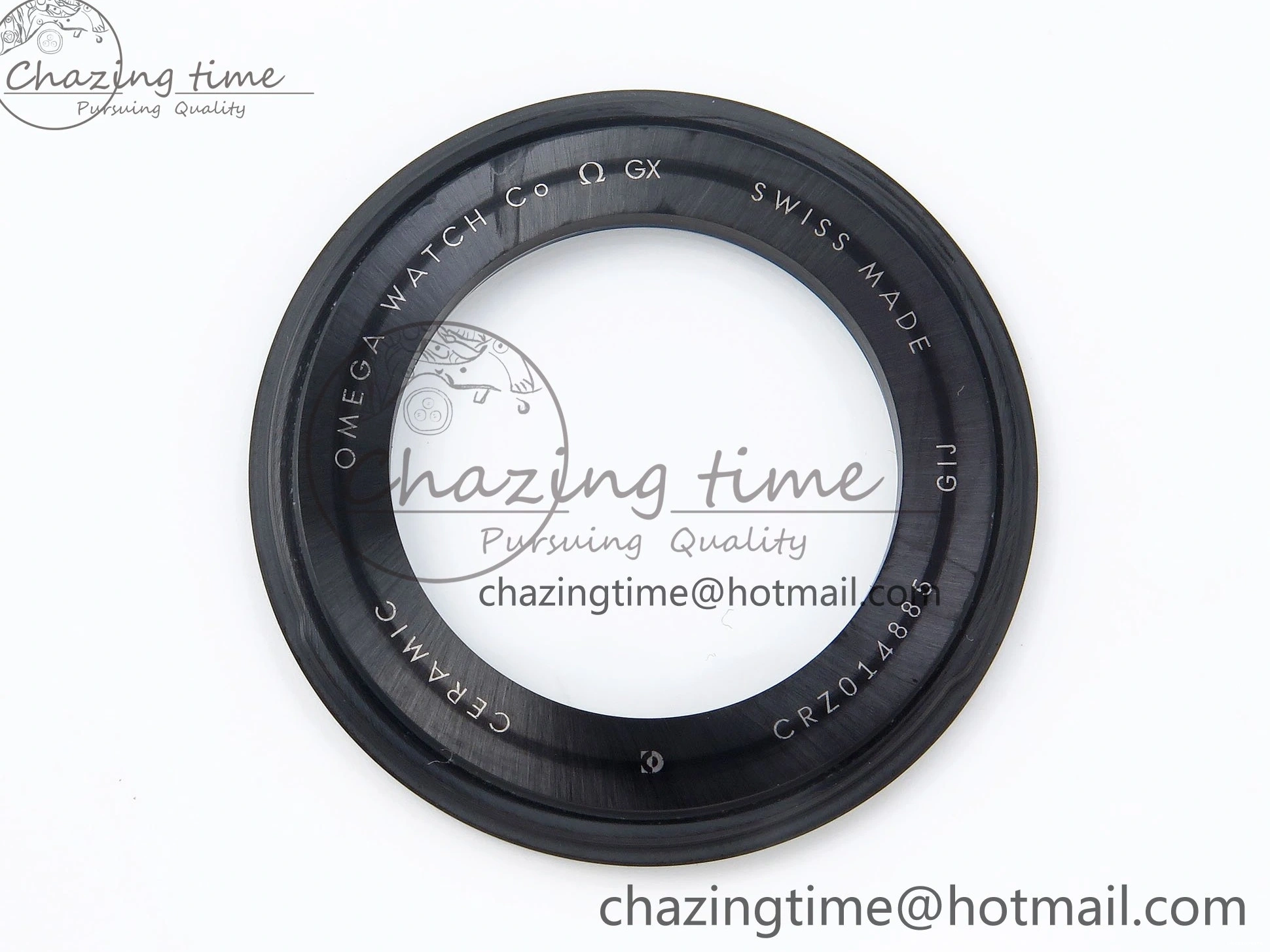 0405 Seamaster 300m 43.5mm Black Ceramic S+F 1:1 Best Edition Black Dial on Black Rubber Strap A WrinkleFree 7731